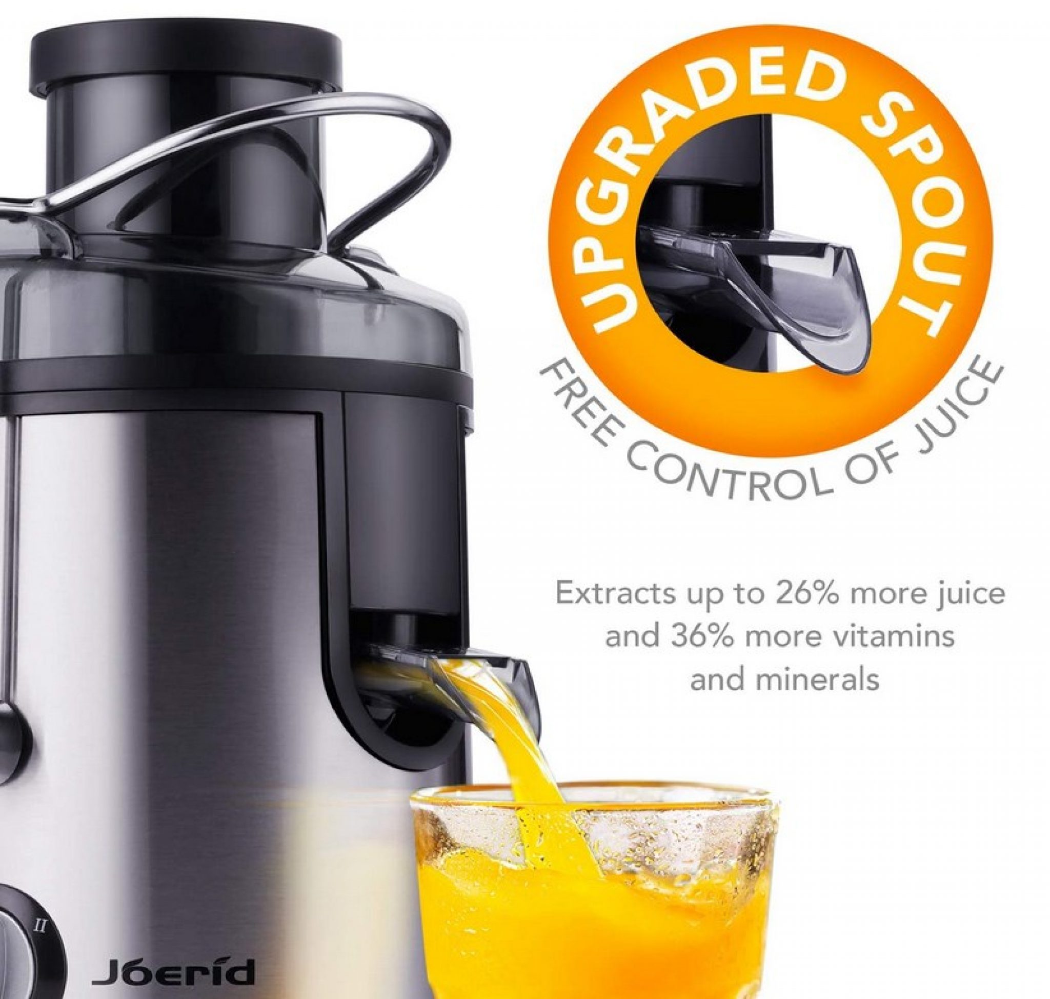 Centrifugeuse Fruits Joerid Test & Avis (novembre 2023) Astuces de