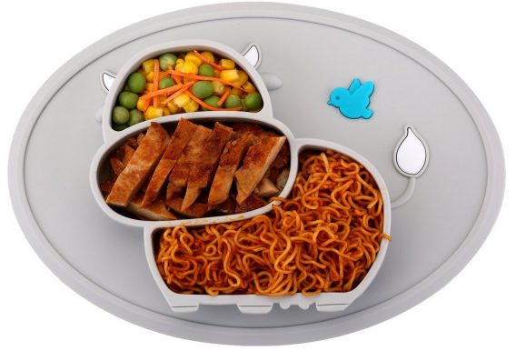 Test et Avis de l’Assiettes en silicone pour bébés Qshare
